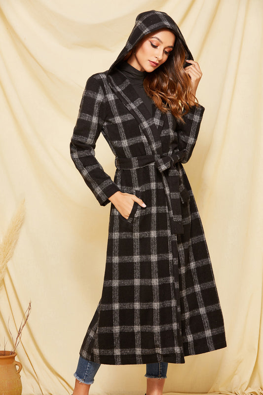 Woolen coat autumn and winter coat